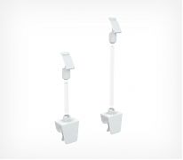 Держатели ценников с креплением предлагаем купить в Москве. Широкий каталог ценникодержателей в интернет-магазине Posmshop - Универсальный держатель кассет цен PC-CL-CLIP на клипсе.