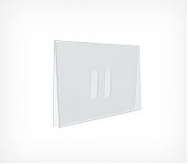 Держатели ценников с креплением предлагаем купить в Москве. Широкий каталог ценникодержателей в интернет-магазине Posmshop - Карман для тыльной стороны кассеты цен PC POCKET.