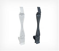 Держатели ценников с креплением предлагаем купить в Москве. Широкий каталог ценникодержателей в интернет-магазине Posmshop - Держатель кассет цен PC-DELI-SIDE-SET90 на край посуды на ножке высотой 90 мм.