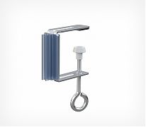 Изготовление и продажа POS-материалов высокого качества. Купить в интернет магазине Posmshop -Струбцина UNI-CLAMP GRIP с держателем SUPERGRIP