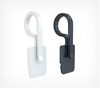 Держатели ценников с креплением предлагаем купить в Москве. Широкий каталог ценникодержателей в интернет-магазине Posmshop - Петля для кассет цен PC HOOK .